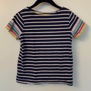 Mini-Boden striped t-shirt size 6-7
